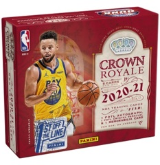 2020-21 Panini Crown Royale NBA Basketball Hobby Box FOTL (First Off The Line)